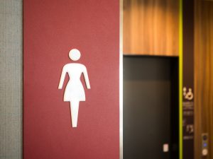 女性専用トイレ完備